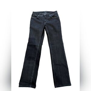 Women’s Dark Gray Straight-Leg Jeans